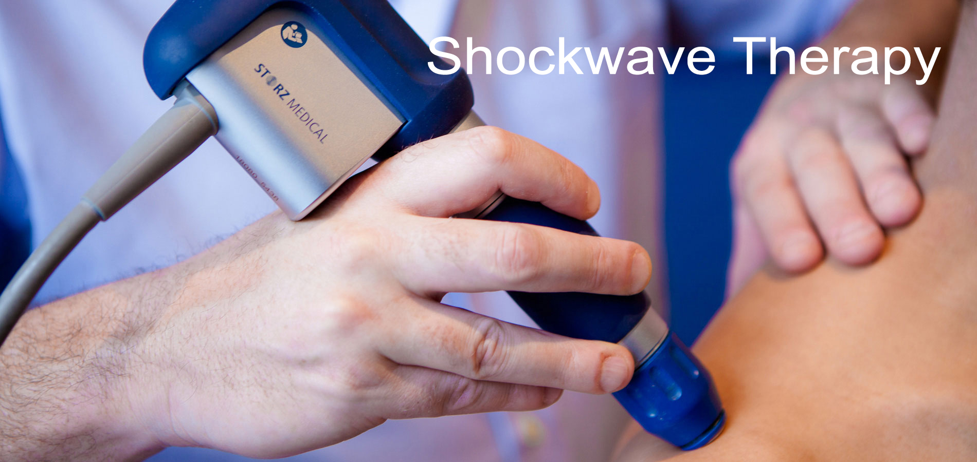 Shockwave therapy treatment at Forest Hill Chiropractic and Massage Clinic in Toronto